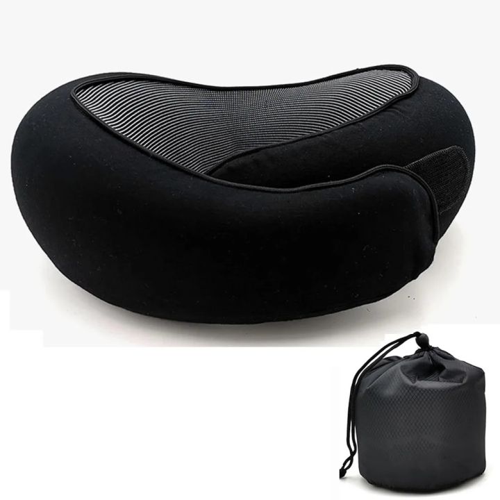 Portable%20Adjustable%20Travel%20Neck%20Pillow%20Memory%20Foam%20U-shaped%20Pillow%20Snail%20Style%20Travel%20Neck%20Support%20Soft%20Noon%20Break%20Sleep%20Pillow%20-%20Image%207