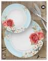 Melamine Dinner set with glass lids and soup set 80pieces ARKON- GEM. 