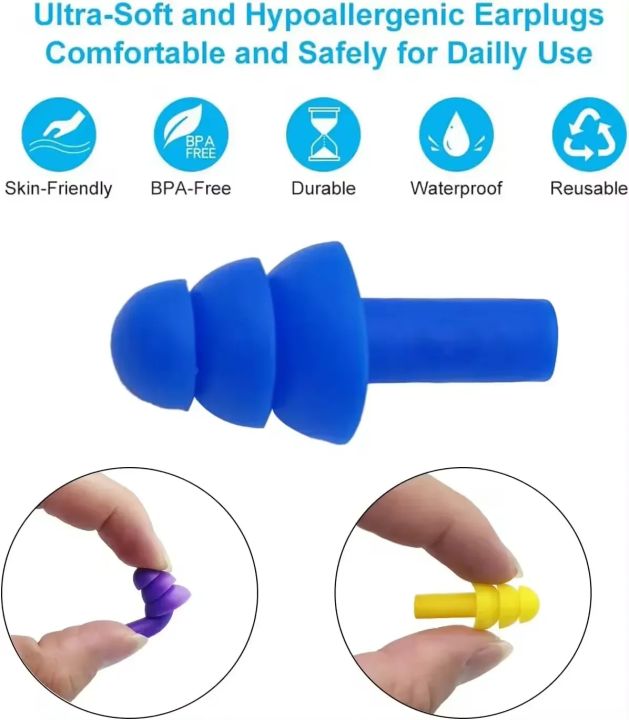 10pcs%20Soft%20Silicone%20Earplugs%20Waterproof%20Swimming%20Ear%20Plugs%20Reusable%20Noise%20Reduction%20Sleeping%20Ear%20Plugs%20Hearing%20Protector%20-%20Image%206