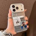 B-Bad Bunny Art Album Phone Case For IPhone 17 16 15 14 13 12 11 Pro Max Air Multicolor Matte Laser Metallic Aurora Funda. 