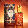 Roxelis 12ml Arabian Style Fragrance Rose Elegant Natural Fresh Light Fragrance Lasting Fragrance Portable Charm Fragrance. 