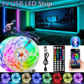 RGB USB LED Strip, APP with 44 Key Remote Control, Suitable for Bedroom, Living Room, Kitchen, Esports Decoration Night Light. 