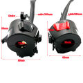 22mm Universal Motorcycle Handle Bar Switches With Choke Horn Turn Signal Headlight Electric Start Handlebar Controller Switch. 