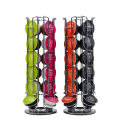 LMETJMA 360-degree Rotation 24 Dolce Gusto Coffee Capsule Holder Coffee Capsule Stand Coffee Capsule Storage Rack JT222.