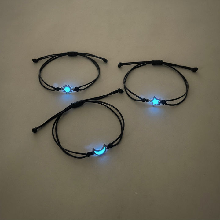 3%20Pieces/Set%20of%20Stainless%20Steel%20Luminous%20Sun%20Moon%20Star%20Bracelet%20Hand-Woven%20Fashion%20Rope%20-%20Image%206
