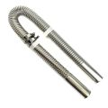 1Pc 60-300cm Car Air Diesel Parking Heater Stainless Steel Spiral Exhaust Pipe Gas Vent Hose Tailpipe Automobile Accessories.