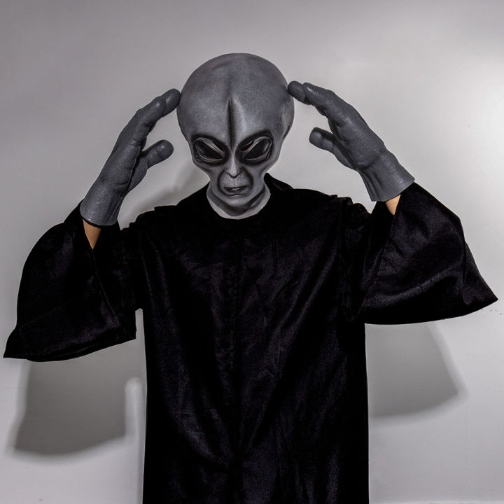 51%20Area%20UFO%20Alien%20Mask%20Gloves%20Cosplay%20Extraterrestrial%20Organism%20Monster%20Skull%20Latex%20Helmet%20Hands%20Halloween%20Party%20Costume%20Props%20-%20Image%207