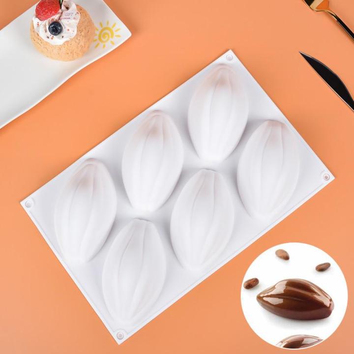 1Pcs%206%20Cavitys%20Olive%20Pastry%20Silicone%20Cake%20Mold%20Chocolate%20Mold%20Baking%20Cake%20Decoration%20Mousse%20Dessert%20Bakeware%20Outdoor%20Tableware%20-%20Image%202