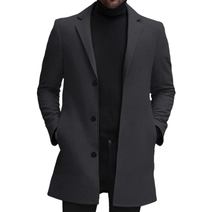 Men's%20Wool%20Pea%20Coat%20Solid%20Color%20Lapel%20Collar%20Single%20Breasted%20Jacket%20Warm%20Mid%20Length%20Winter%20Trench%20Coat%20-%20Image%207