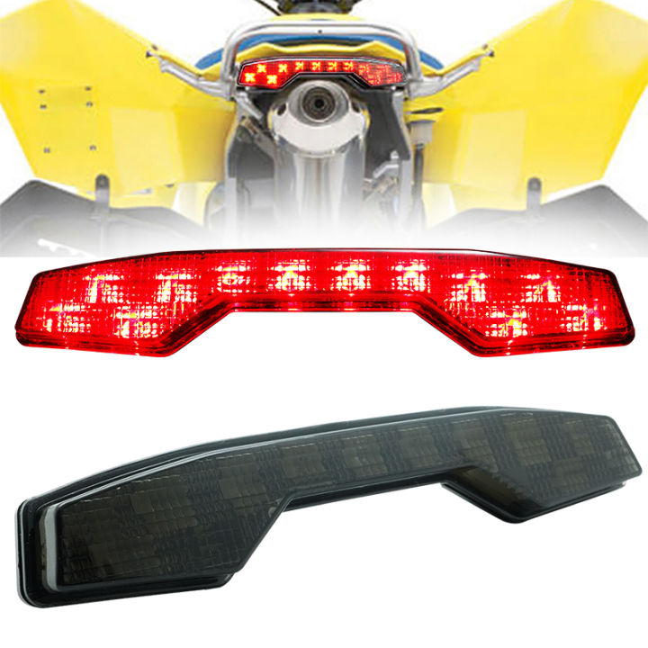 ATV LED Tail Light Assembly for Suzuki LTZ400 LTR450 LTR450R Red Brake Stop Tail Lights Rear Lamp