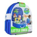 Cute Doctor Pretend Play Back Pack Series Toy Set - Blue. 