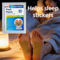 12/72PCS Foot Cleaning Sticker Acupoint Massage Patches Night Care Stickers Portable Non-woven Deep Relaxes Muscles Helps Sleep. 