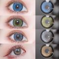 Color lens Eye Contact Lenses With Container + free water kit - disposable lenses - lense, eye lense - color lense - eye lenses for girls. 