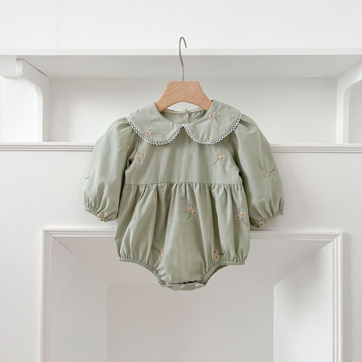 Sisters%20Clothes%20Infant%20Baby%20Girls%20Lace%20Collar%20Dress%20Rompers%20Kids%20Girls%20Embroider%20Flower%20Princess%20Dress%20Family%20Clothes%20Rompers%20-%20Image%207