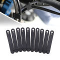 10Pcs Motorcycle  Frame Securing Cable Wiring Harness Power Cord Tie Clutch Line Brake Cable Ties Elastic Fix Accessories. 