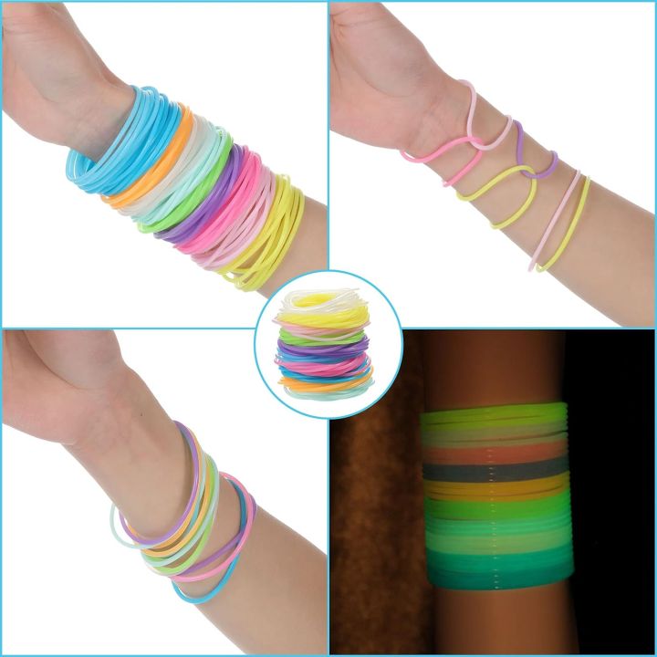 100%20pieces%20of%20silicone%20jelly%20bracelets,%20glowing%2080s%20hairbands,%20multi-color%20rainbow%20silicone%20wristbands,%20Valentine's%20Day%20bracelet%20-%20Image%205