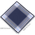 3 Packs of Men's Pure Cotton Handkerchiefs, Soft and Comfortable Cotton Handkerchiefs, Classic Plaid Handkerchiefs, Boys' Gentlemen's Groom's Souvenirs, Wedding Supplies, Outdoor Sports.