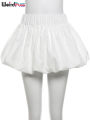 Weird Puss Ball Gown Skirts Women Y2K Hottie 2024 Summer Trend Midnight Waistband Miniskirts Birthday Streetwear Wild Bottoms.