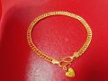 Panchadhatu Heart Charm Bracelet | Handmade 1pc. 