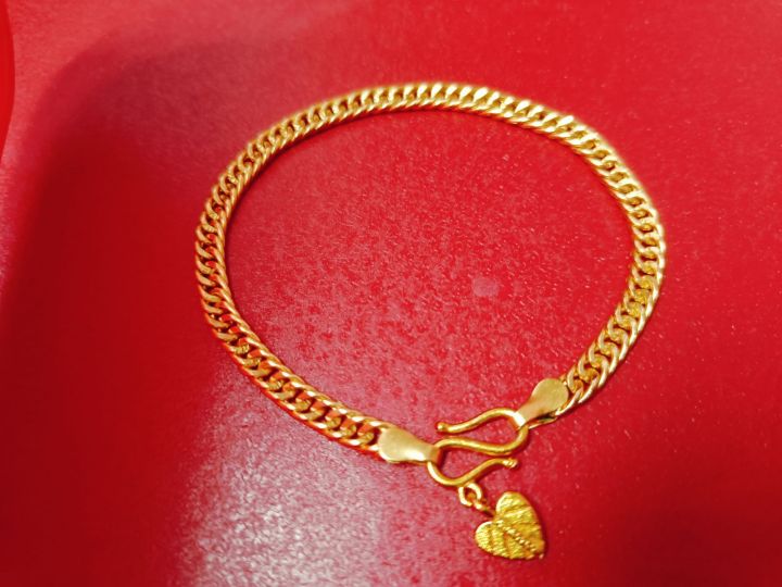 Panchadhatu%20Heart%20Charm%20Bracelet%20%7C%20Handmade%201pc%20-%20Image%203