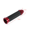 Handlebar Grips Motorcycle CNC Aluminum Rubber Handlebar Hand Grips for 7/8" Handle Bar Bike Bicycle Motorcycle Handlebar Grips. 