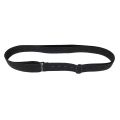 1pc Adjustable Elastic Shirt Stay Belt for Men Women Keep Shirt Tucked in All Day Black/White.
