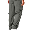 Men's Men's loose straight leg fashion casual Men's fashion casual multi-pocket loose straight leg overalls Outdoor pants men's. 