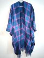 wool cape shawl. 