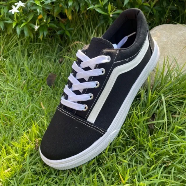 %F0%9F%8D%80Van%20sneakers%F0%9F%8D%80Vans%20Old%20Skool%20canvas%20shoes%20comfortable%20thick%20bottom%20sneakers%20-%20Image%204