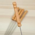 10PCS Stainless Steel Barbecue Skewer Reusable BBQ Skewers For Outdoor Camping Picnic Cooking Tools BBQ Supplies. 