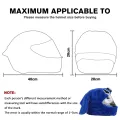 Helmet Protection Headgear Cover Cartoon Fluffy Plush Set For Motorcycle Full-Face Protective Case Motorbike Safety Trendy. 