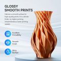 Shimmering Silver Silk PLA 3D Filament: 1.75mm for Bambu Lab/Creality/Anycubic, 0.25KG.