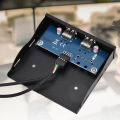 2 Port Floppy Drive Front Panel 3.5 Inch USB2.0 2 Port 9-pin Tinned Copper Wire Floppy Drive Front Panel Floppy Drive Front Case. 