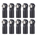 10Pcs Metal M4 Link Tie Rod Ends Ball Joint CW Thread for 1/10 RC Crawler Axial SCX10 TRX4 D90 Tamiya Upgrade Parts.