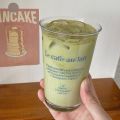 Korean style glass cup/coffee mug/American latte glass. 