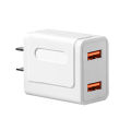 Dual USB Charger 2.4A Quick Charge Phone Charger Power Adapters For iPhone Xiaomi Samsung EU/US Plug Fast Charging Wall Charger. 