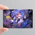 Game Wuthering Waves Fashion Waterproof Scratch Pattern New Stickers Decoration 4 PCS Card Cover. 