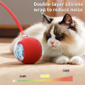 Hot Electric Dog Ball Toys Automatic Rolling Ball Rechargeable Smart Pet Interactive Plush Toy Dog Cat Training Imitate Mouse.