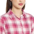 FASHIONABLE CHECK SHIRT FOR GIRLS AND WOMEN. 