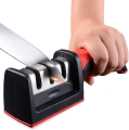 4 in 1 Adjustable Kitchen Knife Sharpener Manual Sharpening Tool for Knives and Scissors Multi Function Compact Durable Universal Sharpener for Home Kitchen Use No Color Choice. 