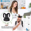 Reinforced Belt Lumbar Column Posture Corrector Vest Adjustable Back Support Strap Shoulder Spine Brace Neck Stretcher Trainer.