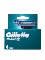 Gillette Mach 3 Men's Razor Blades - 4 Cartridge Refills. 