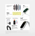 Xiaomi Smart Band 9 (Chinese variant) 1.62" Amoled Display | 233 mAh Battery | up to 21 Days of Battery Life | Over 150 Workout Modes | 6 Months warranty by TRONZZ. 