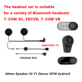 Freedconn Hard Earphone Suit For T-COM SC T-COMVB FDC-VB COLO TCOM-02 Helmet Intercom Motorcycle Interphone Accessories.