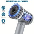 Electric Spin Scrubber, Bathroom Cordless Cleaning Brush Power Scrubber with 5 Replaceable Brush Heads, Electric Cleaning Brush. 