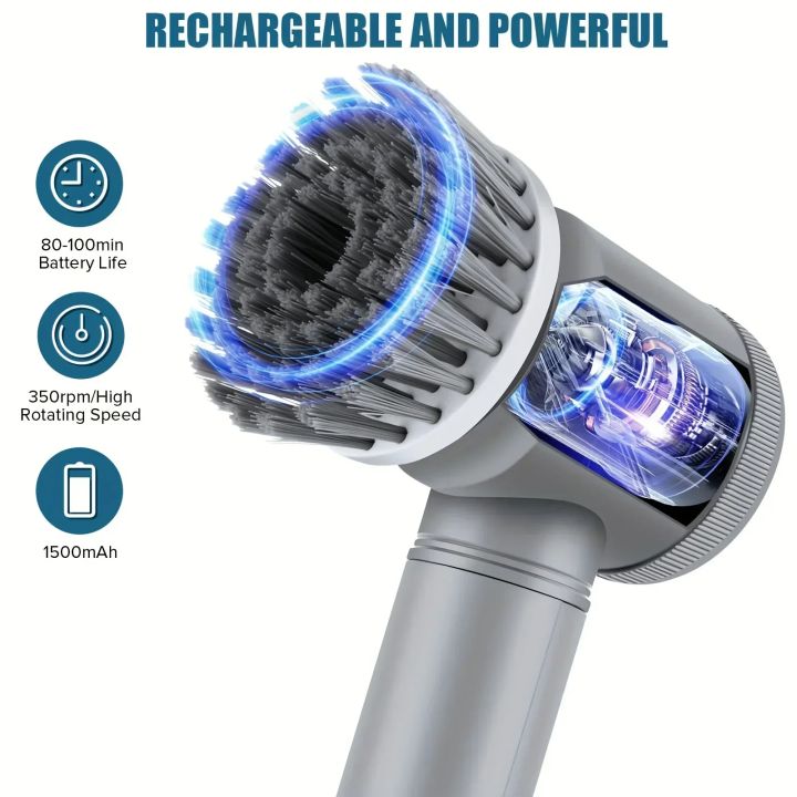 Electric%20Spin%20Scrubber,%20Bathroom%20Cordless%20Cleaning%20Brush%20Power%20Scrubber%20with%205%20Replaceable%20Brush%20Heads,%20Electric%20Cleaning%20Brush%20-%20Image%203