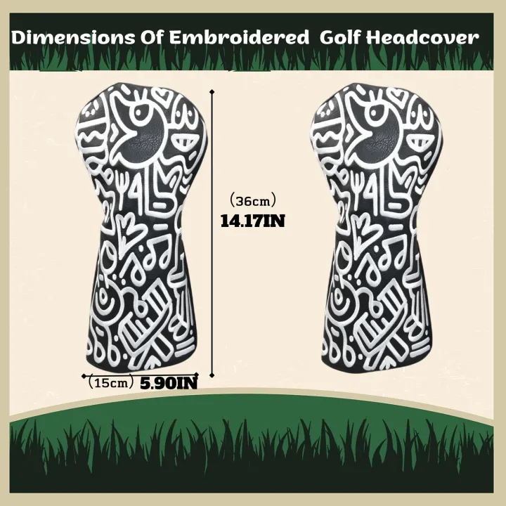 Golf%20PU%20Leather%20Head%20Covers%20for%20Driver,%20Funny%20Design%20Golf%20Club%20Head%20Covers%20with%20Soft%20Lining%20-%20Protective,%20Water-Resistant%20-%20Image%204
