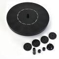 Solar Floating Fountain Water Pump with/NO LED Lights for Bird Bath 3W 1600mAh Battery for Garden/Pond/ Pool/Fish Tank Decor. 