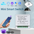 WIFI Smart Switch Wireless Switch 16A 20A AC100-240V APP/Voice Control Time Setting for Cozylife/Alexa/Google Assistant Cassette. 