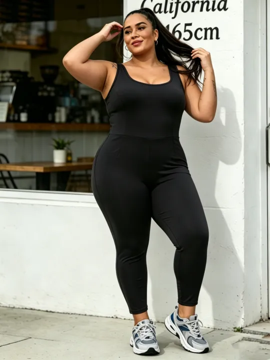 Plus%20Size%20Women%20Workout%20%20Jumpsuit%20Yoga%20%20Bodycon%20One%20Piece%20Tank%20Top%20Leggings%20Romper%20Plus%20Jumpsuit%20-%20Image%203